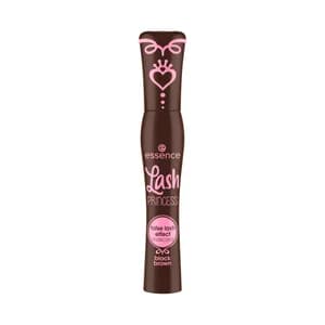ESSENCE Lash princess tono marrón negro Máscara pestañas voluminizadora.
