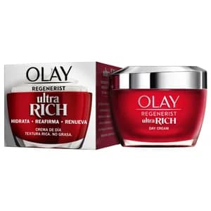 OLAY Crema de día triple acción (hidrata, reafirma y renueva) OLAY Regenerist ultra rich 50 ml.