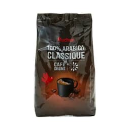 PRODUCTO ALCAMPO Café en grano 100 % Arábica intensidad 7 500 g.