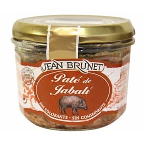 JEAN BRUNET Paté de jabalí frasco de 180 g.
