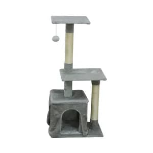 PRODUCTO ALCAMPO Arbol para gato + cuerda (rascador) de 45 x 30 x 100 cm.