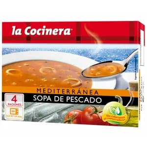 LA COCINERA Sopa de pescado mediterránea 500 g.