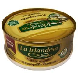 LA IRLANDESA Mantequilla con sal premium pura de Irlanda, lata 200 g.