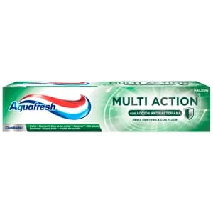 AQUAFRESH Multi action Pasta de dientes con flúor y acción antibacteriana 75 ml.