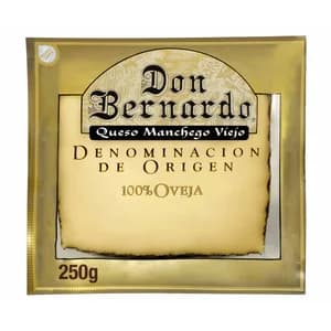 DON BERNARDO Queso de oveja Manchego DON BERNARDO 250 g.