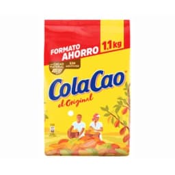 COLACAO Cacao en polvo soluble en formato ecobolsa 1,1 kg.