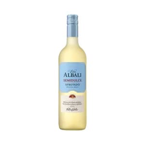 VIÑA ALBALI Vino blanco semidulce con D.O. Valdepeñas botella 75 cl.
