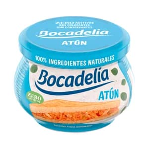 BOCADELIA Relleno de atún para sándwich frasco de 180 g.