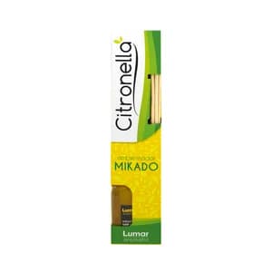 LUMAR Ambientador con varillas de citronela 50 ml.
