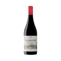 GLORIOSO Vino tinto reserva con D.O. Ca. Rioja botella 75 cl.