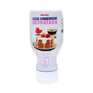 PRODUCTO ALCAMPO Leche condensada desnatada Sirve Fácil PRODUCTO ALCAMPO 450 g.