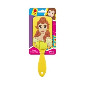 DISNEY Princess Cepillo de silicona con la imagen de Bella en 3D.