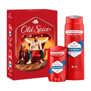 OLD SPICE Whitewater Estuche con productos para la higiene masculina.