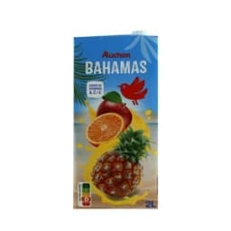 PRODUCTO ALCAMPO Bebida refrescante de zumo de manzana, piña y naranja Bahamas 2 l.