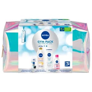 NIVEA Gym pack Neceser para la higiene y el cuidado femenino.