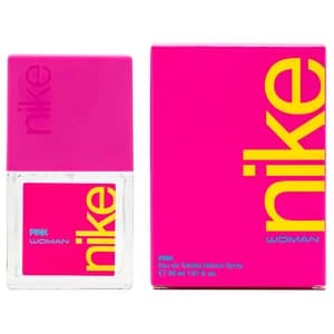 Eau de toilette para mujer con vaporizador en spray NIKE Pink 30 ml.