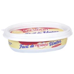 PRÉSIDENT Mantequilla fácil de untar PRESIDENT tarrina de 125 gr