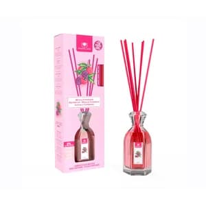 CRISTALINAS Ambientador de varillas con aroma a moras y frambuesas (cálido) CRISTALINAS 90 ml.