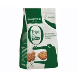 SANTIVERI Galletas jungla triple zero sin gluten 120 g.