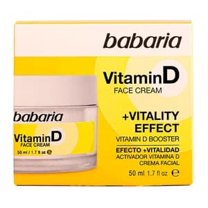 BABARIA Vitamin D Crema facial de día con activador de vitamina D 50 ml.