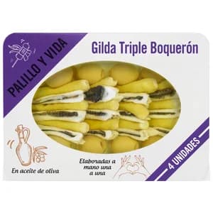 BOKEO Gilda triple boquerón 120 gr.