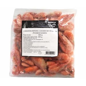 SEAWELL Camarón cocido 90/120 y ultracongelado SEAWELL 450 g.