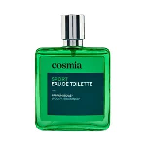 COSMIA Sport Eau de toilette (agua de colonia) para hombre con vaporizador en spray 100 ml.
