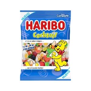 HARIBO Golosina blanca cocktail brillo 150 g.