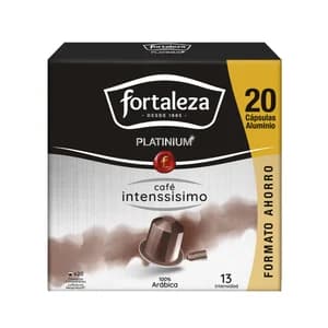 FORTALEZA PLATINIUM Café en cápsulas Intenssisimo I13,20 uds.
