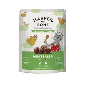 HARPER & BONE Sabores de granja Alimentación húmeda de carne para gatos 300 g