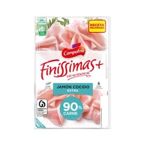 CAMPOFRÍO Jamón cocido de calidad extra, cortado en lonchas CAMPOFRÍO Finissimas 115 g.