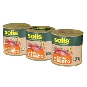 SOLÍS Tomate frito estilo casero en lata, pack de 3 uds x 100 g..