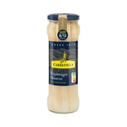 CARRETILLA Espárragos blancos frasco de 185 g.