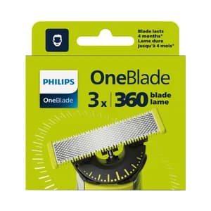 PHILIPS Oneblade 360 Cuchillas de afetiar 3 uds.