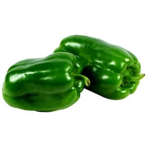 Pimientos verde al peso.