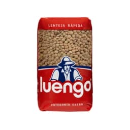 LUENGO Lenteja de cocción rápida en paquete 1 kg.