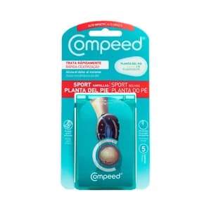 COMPEED Apósito antiampollas para la planta del píe COMPEED Sport 5 uds