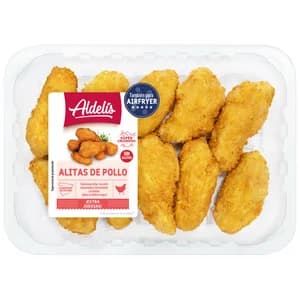 Alitas de pollo empanadas super crujientes, ideales para hacer en airfryer ALDELÍS