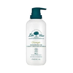 DR. TREE Champú dermoprotector que refuerza el microbioma, para cueros cabelludos sensibles DR. TREE 400 ml.
