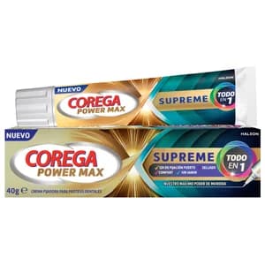COREGA Todo en 1 Supreme Crema fijadora para prótesis dentales 70 g.