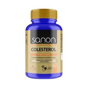 SANON Colesterol Extractos de bergamota y cilantro (complemento nutricional) 90 comprimidos.