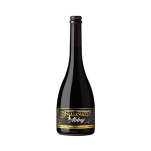 ENIGMA Cerveza de abadia estilo Dubbel madurada durnate meses con Ron añejo Abbey 750 ml.