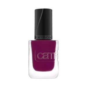 CATRICE Gel affair tono 023 Plum-believable Esmalte de uñas de larga duración tipo gel, tono purpura oscuro.