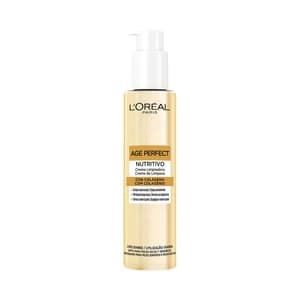 L´ORÉAL PARIS Age perfect Crema nutritiva y limpiadora facial, para pieles secas y sensibles 150 ml.
