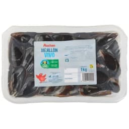 ALCAMPO CULTIVAMOS LO BUENO Mejillones 25/37 Bandeja de 1 kg.