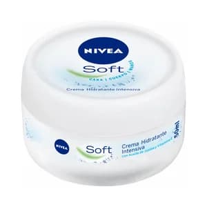 NIVEA Crema de hidratación intensiva, apta para cara, manos y cuerpo NIVEA Soft 50 ml.