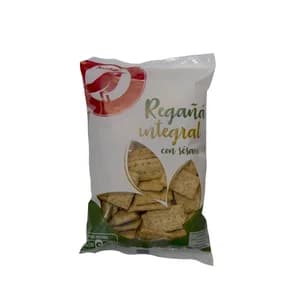 PRODUCTO ALCAMPO Regañas integrales con sésamo 150 g.