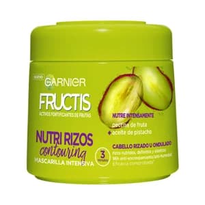FRUCTIS Mascarilla capliar fortificante para cabello rizado u ondulado FRUCTIS Hidra rizo de Garnier 300 ml.