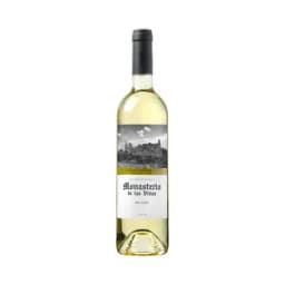 MONASTERIO DE LAS VIÑAS Vino blanco con D.O.P Cariñena MONASTERIO DE LAS VIÑAS botella de 75 cl.