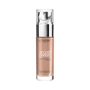 L"ORÉAL PARIS Accord Perfect Tono 3R Base maquillaje con textura fundente y sin efecto máscara.